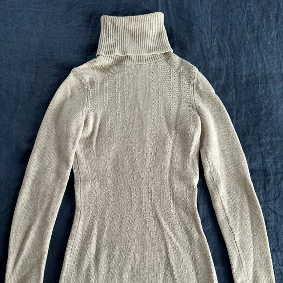 Slimming Wool Turtleneck Sweater - Picture 1 of 7